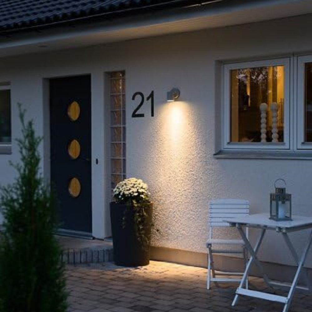 Outdoor wall lamp aluminum garden simple and energy-saving modern design