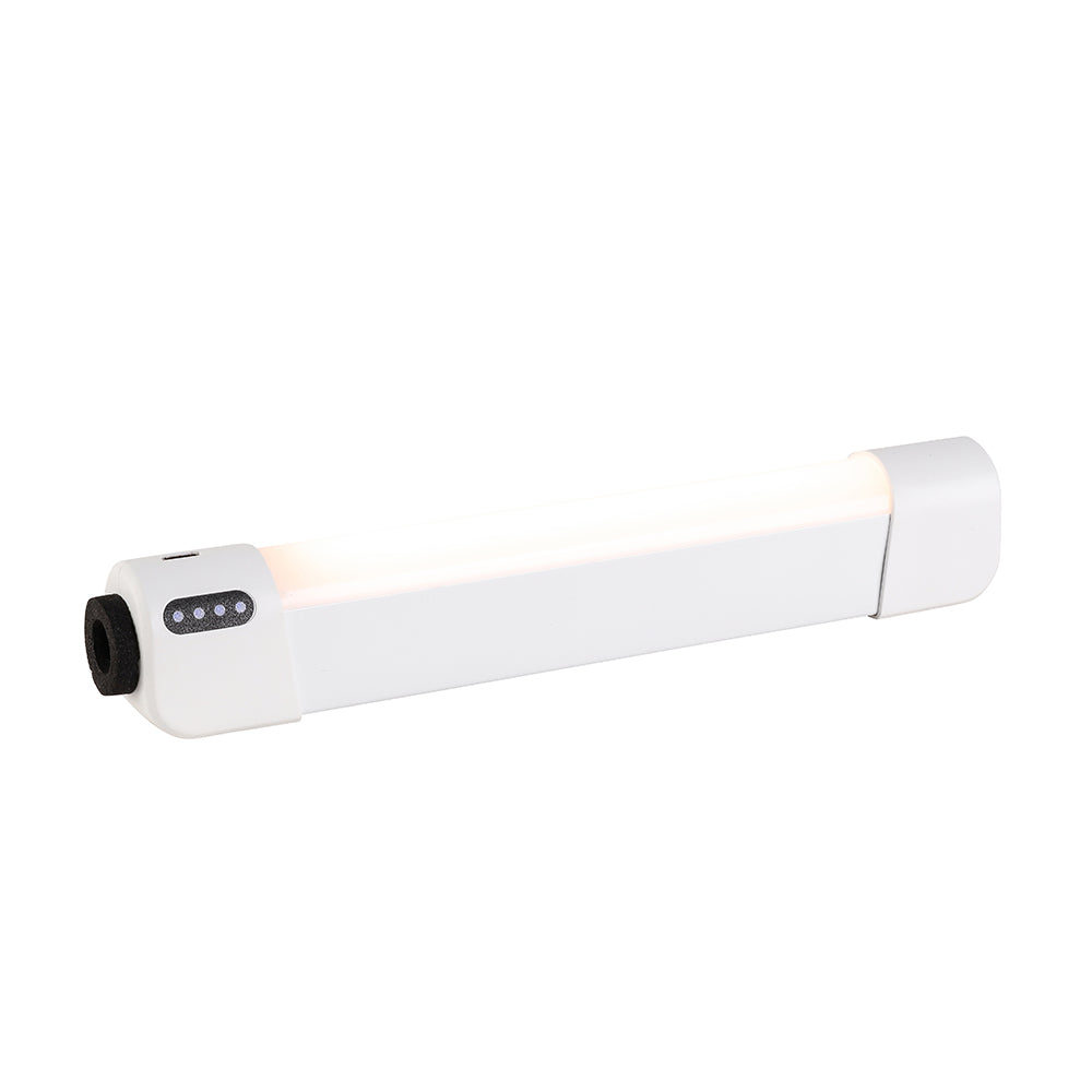 18650 Battery LED Display Light Tube with USB Charging