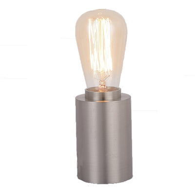 Aluminum Lamp Decorating Desk Cylindrical  Shape with Switch