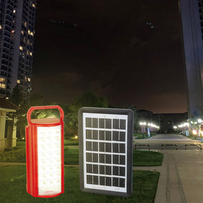 Mobile And Solar Charge 18 SMD LED Rechargeable Emergency Light