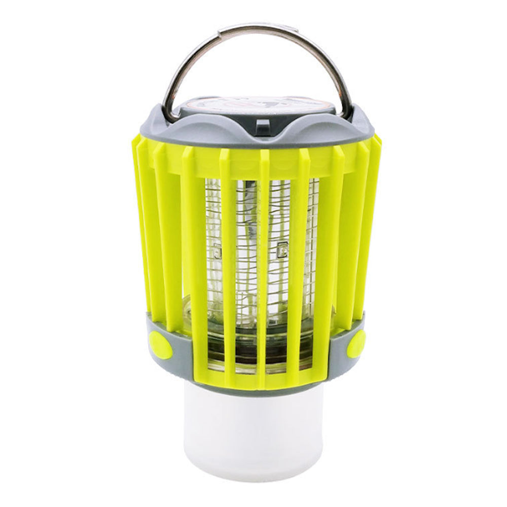 Bug Zapper & LED Camping Lantern & Flashlight 3-in-1Waterproof Rechargeable Mosquito Zapper Portable for Outdoor Lamp