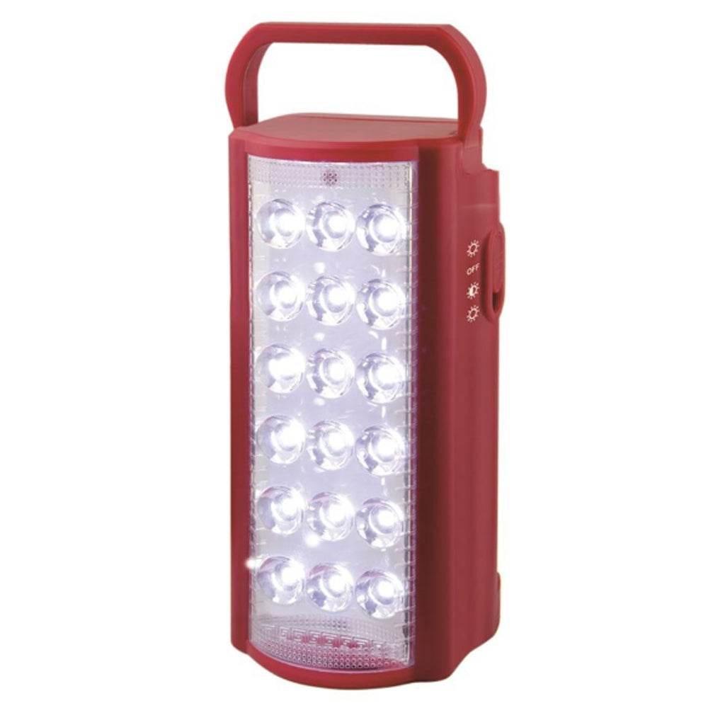 Mobile And Solar Charge 18 SMD LED Rechargeable Emergency Light