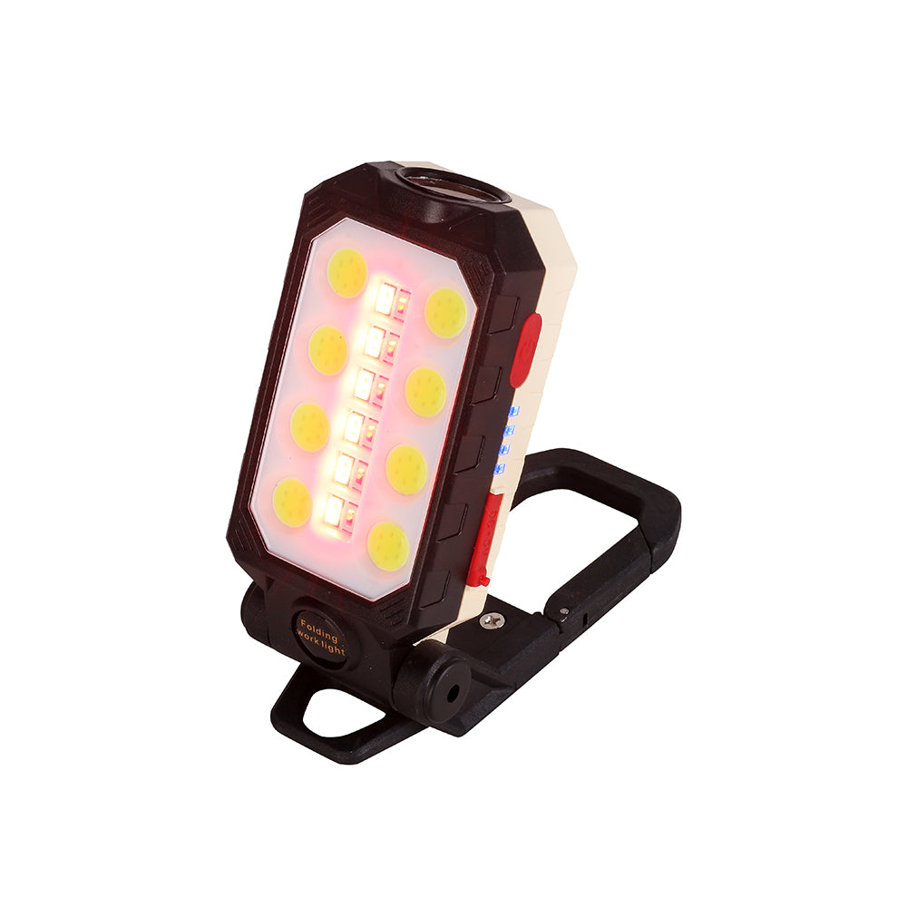 COB Compact Fold Work Light LED Folding Rechargeable Work Light Magnetic LED Work Light Rechargeable