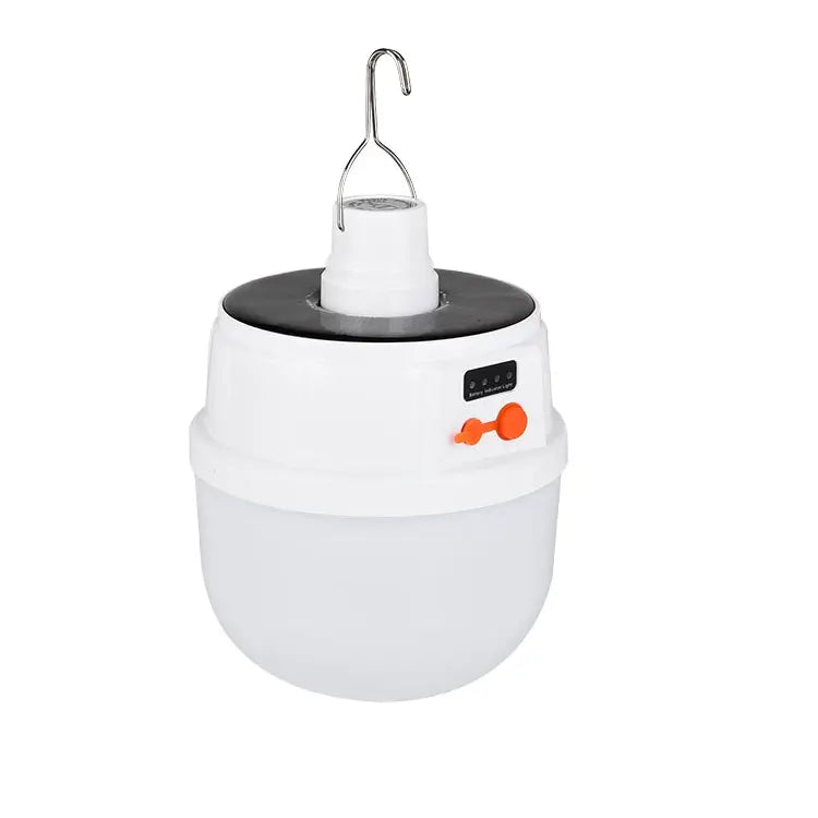Outdoor LED Solar Camp Lamp USB Charging Remote Control Tent Lights Market Bulb LED Solar Emergency Lights