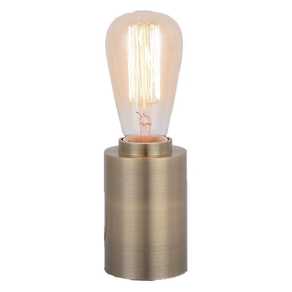 Aluminum Lamp Decorating Desk Cylindrical  Shape with Switch